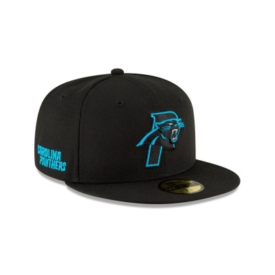 Carolina Panthers Gorra | New Era NFL Logo Mix 59fifty Fitted Cap Mexico - Azules